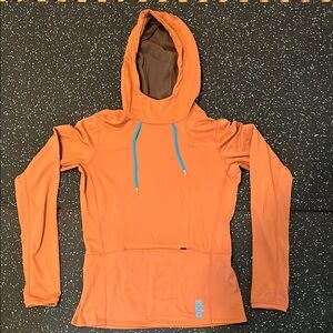 Stio Orange Hoodie